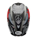 Bell MOTO-10 SPHERICAL Fasthouse DITD 25 Gloss Grey/Red