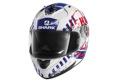 SHARK RIDILL SKYD WH/BL/RD L
