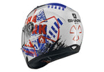 SHARK RIDILL SKYD WH/BL/RD S