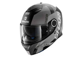 SHARK SPARTAN APICS MAT BK/SLV/ANT