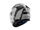 SHARK SPARTAN APICS MAT BK/SLV/ANT