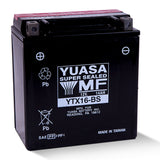 YUASA YTX16BS - Factory Activated