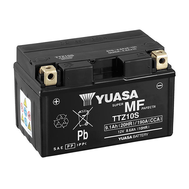 Yuasa TTZ10S Battery Factory Activated Non DG