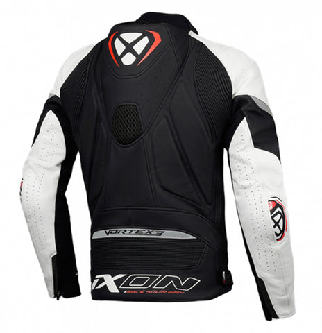 Ixon VORTEX 3 Jacket Blk/Wht - Sport Leather