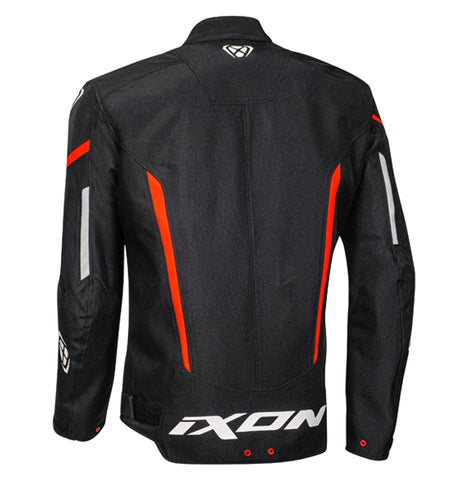 Ixon STRIKER Jacket Blk/Wht/Red - Sport Textile
