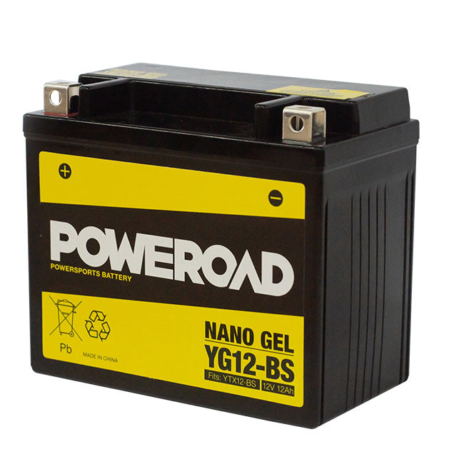 YG12-BS Nano Gel Battery Sealed Poweraod Non DG