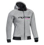 Ixon PALERMO Lady Jacket Grey/Pink - Urban CE Certified